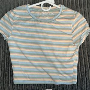 cropped “baby tee”